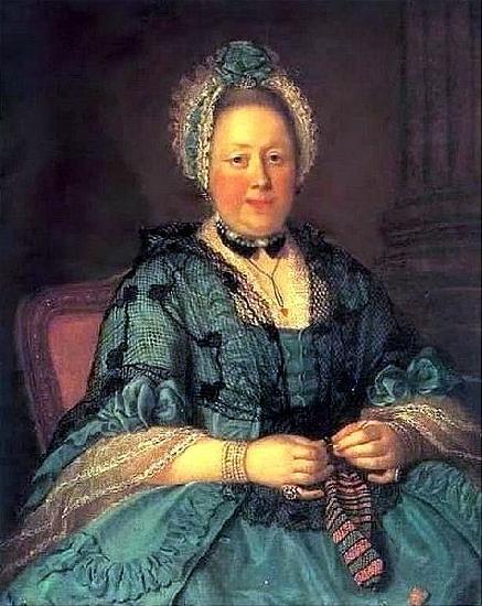 Ivan Argunov Portrait of Countess Tolstaya oil painting image